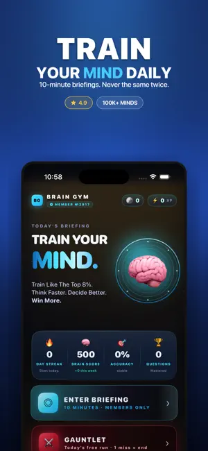 Brain Gym - Train Your Mind screenshot 1