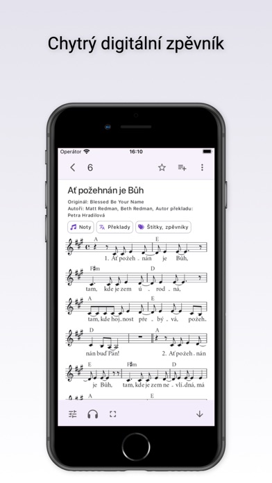 Screenshot #1 pour Zpěvník pro scholy