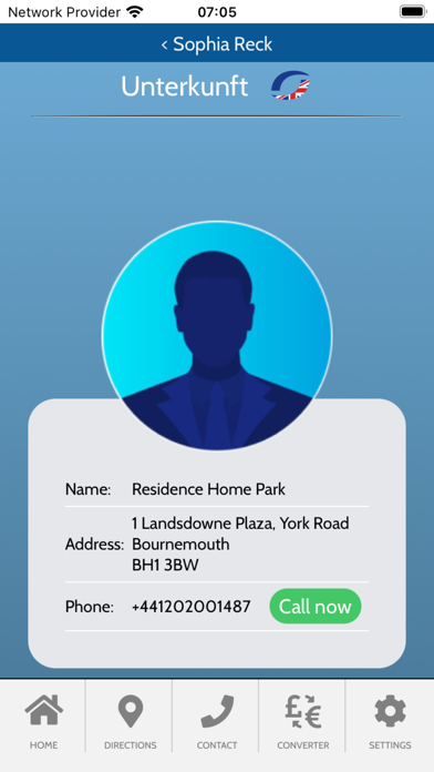 Panke-Sprachreisen Student app Screenshot