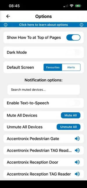Accentronix V2 iPhone screenshot 5