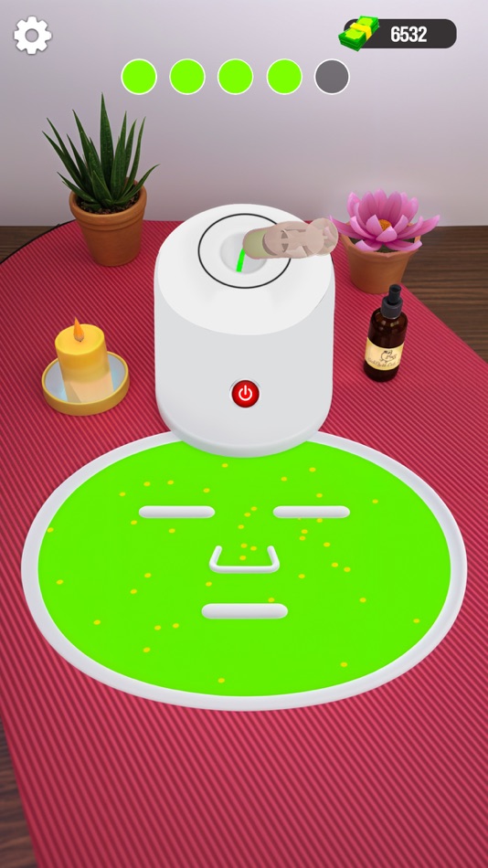 #4. DIY Face Mask ASMR Game (iOS) By: Awon Haider Naqvi