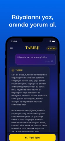 Tabirji–Yapay Zekâ Rüya Tabiri screenshot