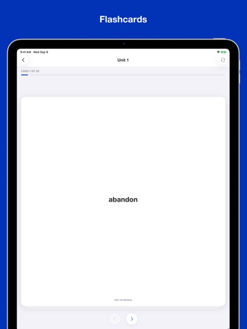 English Common Verbs iPad screenshot
