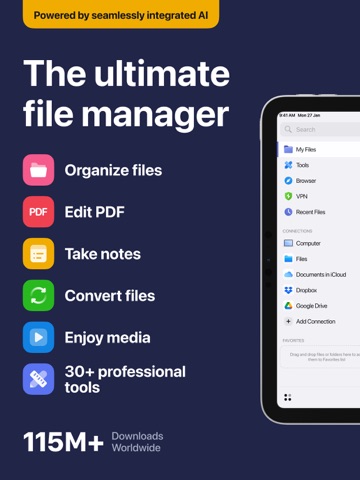 Documents: File Manager & Docs App Store preview screenshot 11
