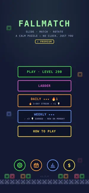 FALLMATCH: Logic Block Puzzle screenshot 4
