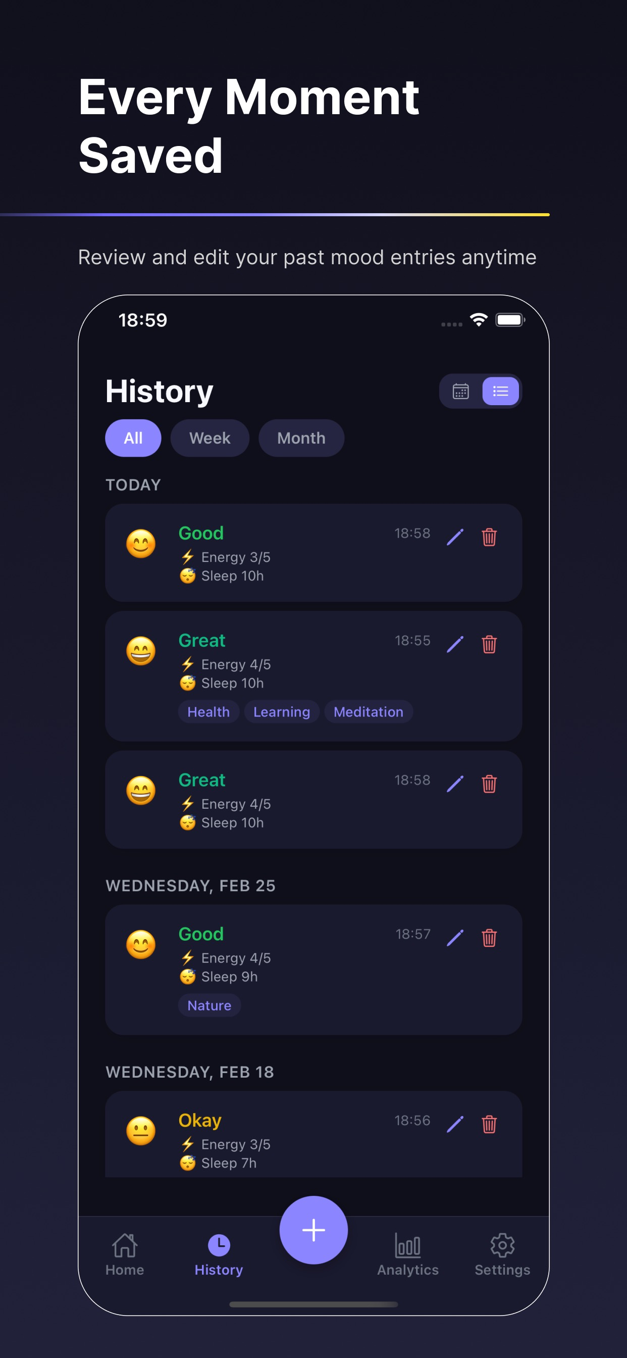 Moodora - Mood Tracker
