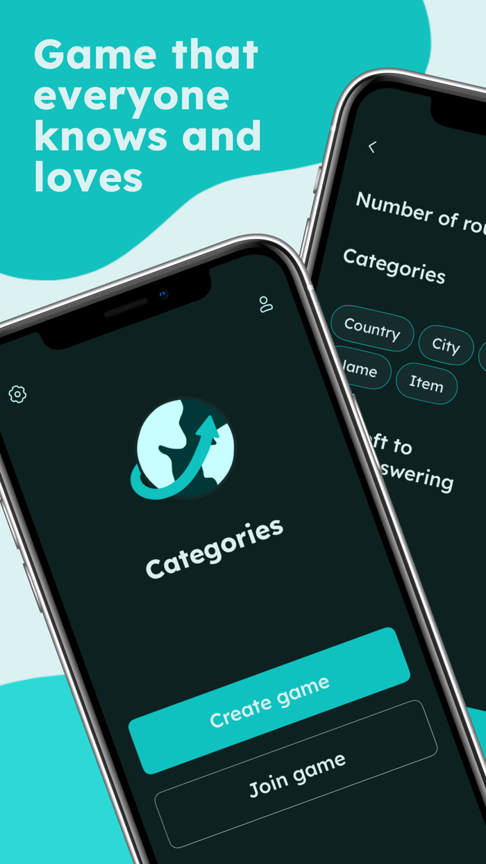 Categories - party game