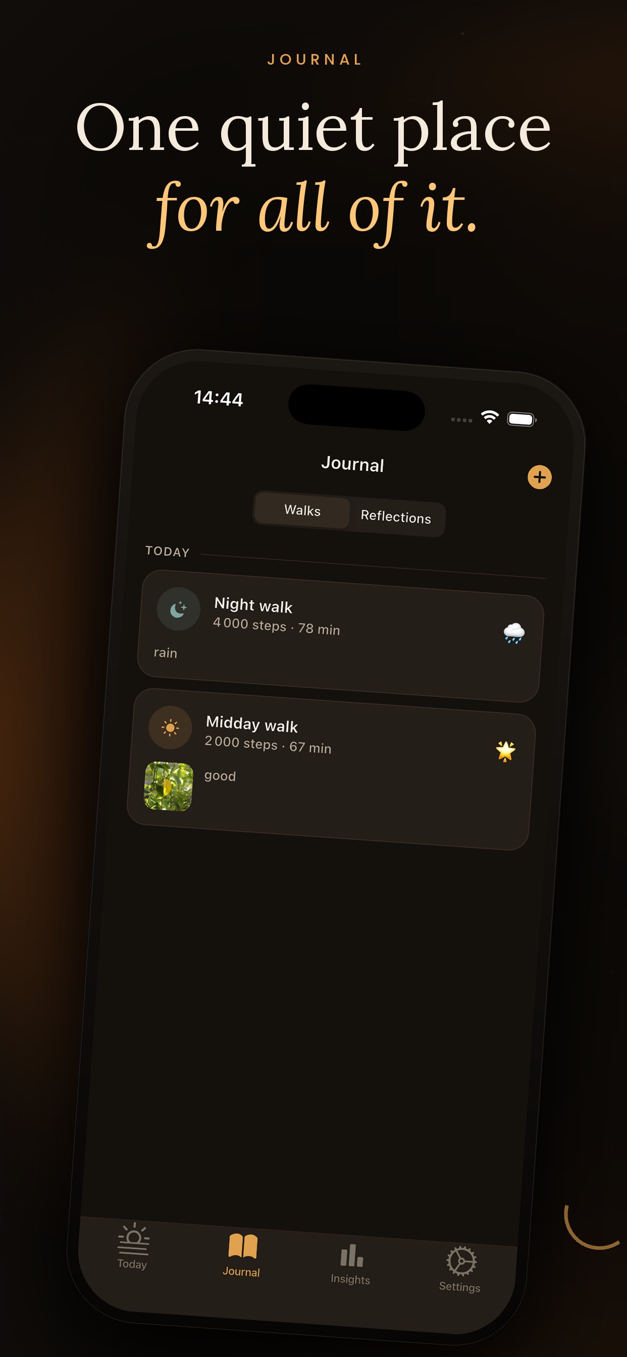 Screenshot 2 of Amble: Walking Journal