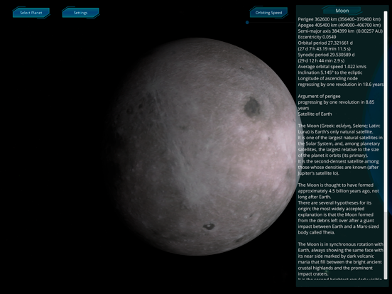 Solar System - Planet Guide iPad screenshot 2