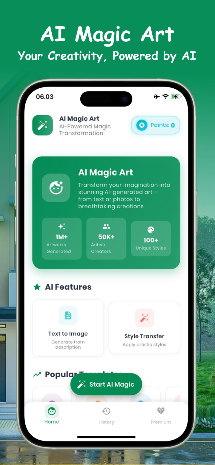 AI Magic Art - Photo Editor AI screenshot 1