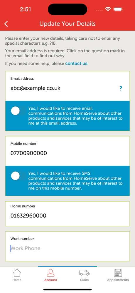 HomeServe UK screenshot 5