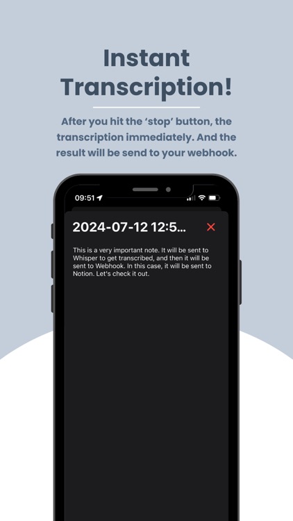 Whoice Widget - Transcriptions screenshot-3
