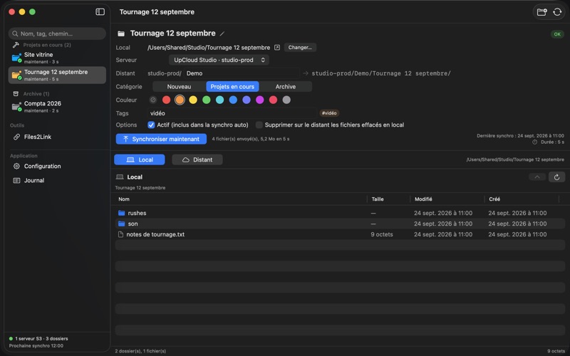 Synch7 screenshot 3