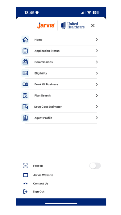 Jarvis (UnitedHealthcare) Screenshot