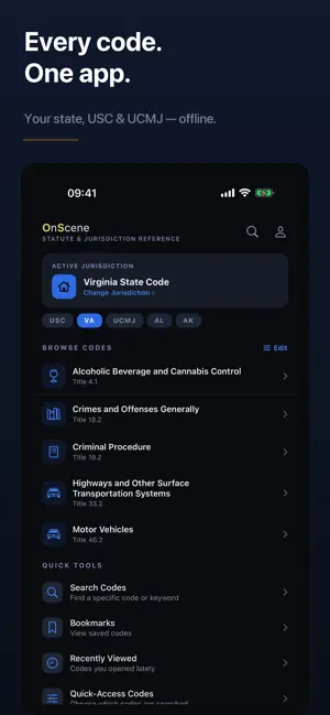 OnScene: Police Field Guide screenshot 1