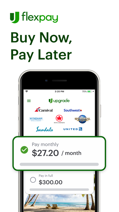 Upgrade - Mobile Banking Screenshot