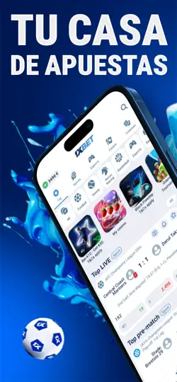 Captura de pantalla de 1xBet ― Apuestas Deportivas ES en iPhone 1