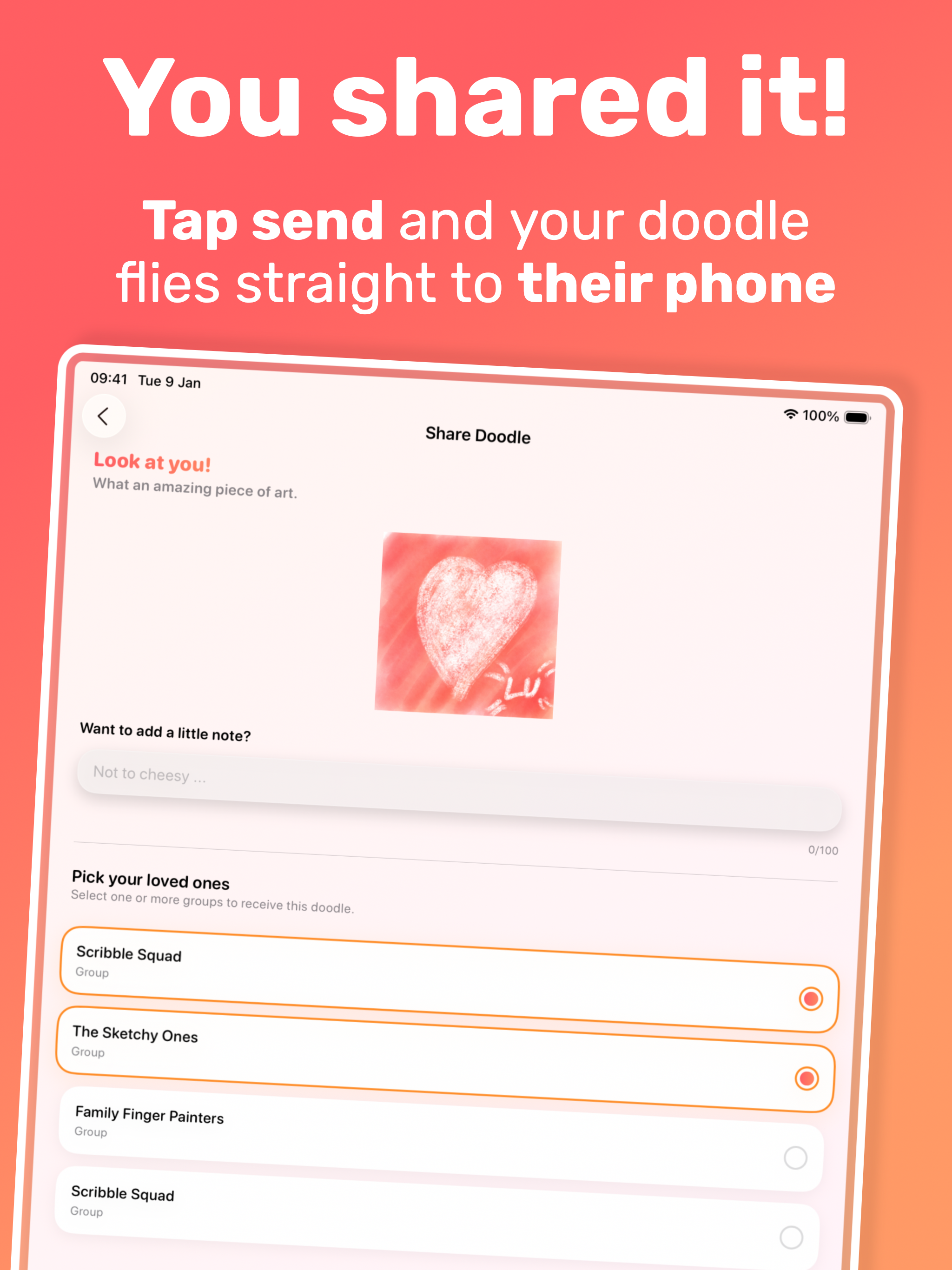 PeekaDoodle Friends Widget screenshot 9