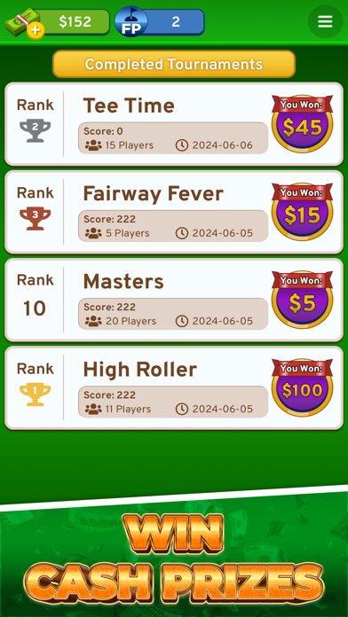 Golf Cash Screenshot
