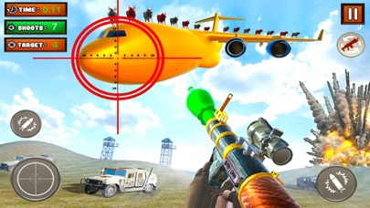 Jet Fighter Airplane Shooting Screenshot