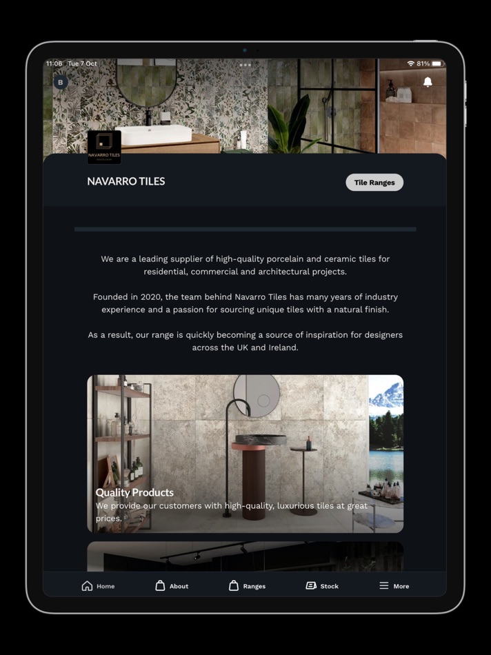 #1. Navarro Tiles (iOS) 由: Quantum Holdings (Campsie) Ltd