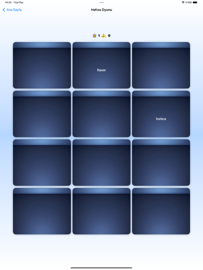 Kelime Öğren İngilizce