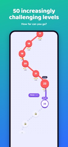 Filozen: Number Path Puzzle screenshot 2