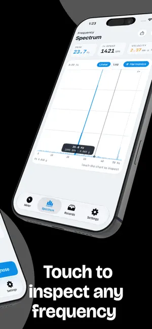Seismo: Vibration Meter screenshot 2