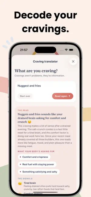 satisfed: Snap & Track Meals screenshot 3