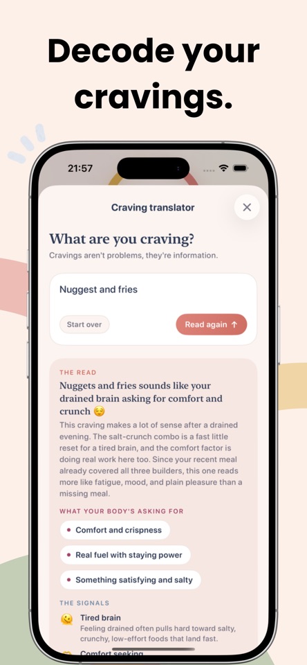 satisfed: Snap & Track Meals screenshot 3