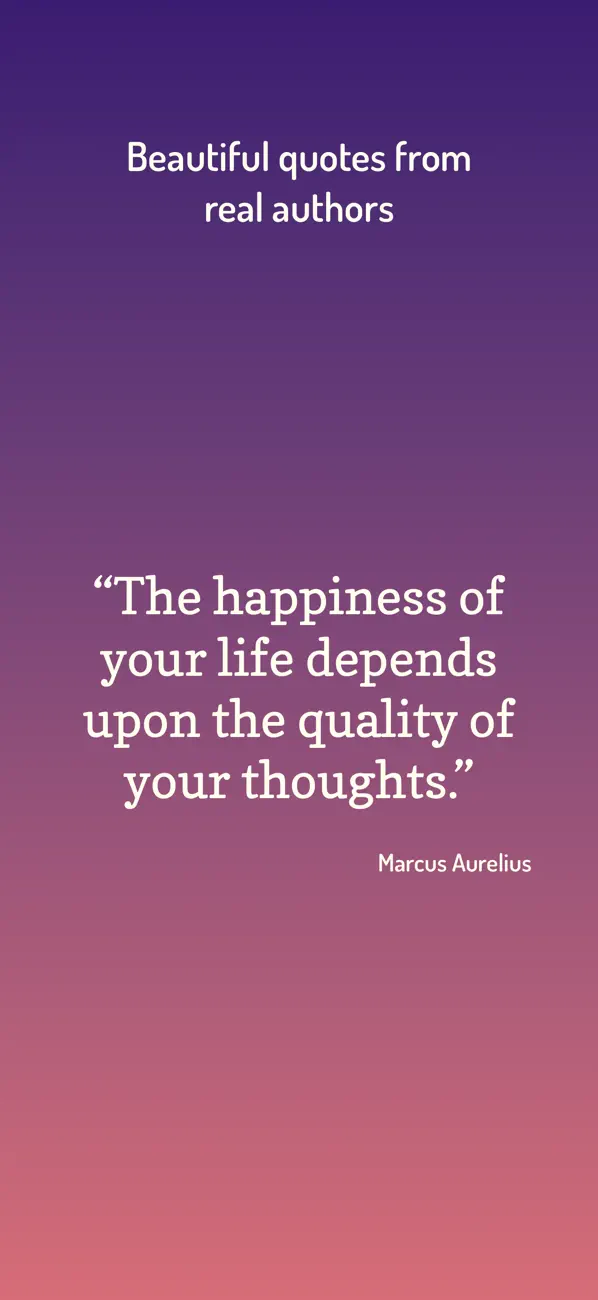 Screenshot #2 pour Quotie: Affirmations & Quotes