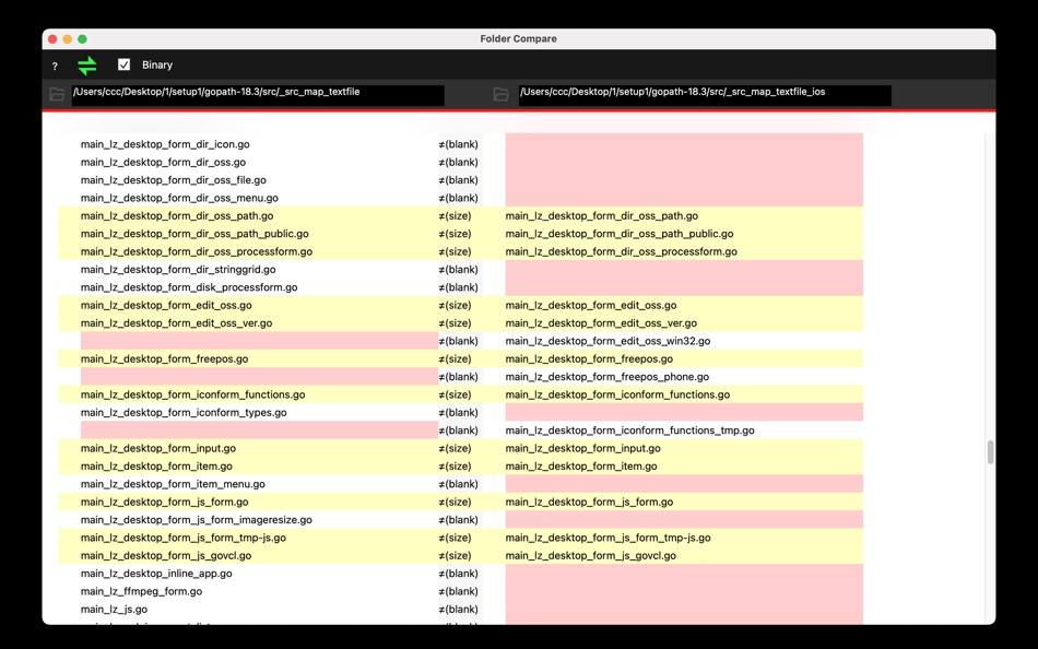 #3. NB File Directory Compare (macOS) By: 立强 陈