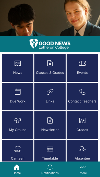 Good News Lutheran College app screenshot