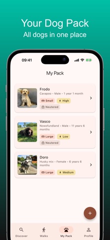 DogSpot Dog Match & Walk iPhone screenshot