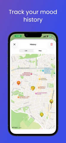 Moomap iPhone screenshot
