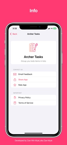 Archer Tasks Screenshot 6 of 9