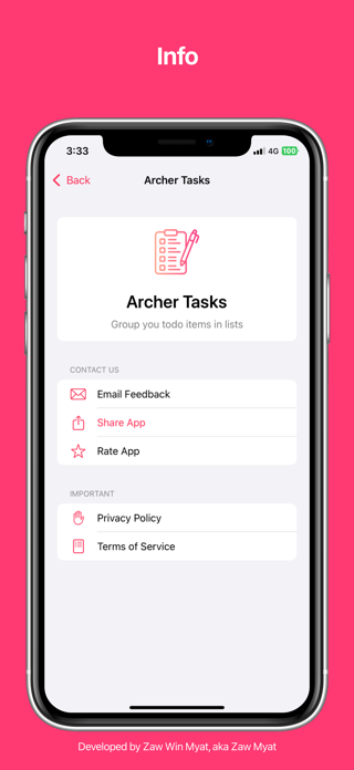 Archer Tasks Screenshot 6 of 9