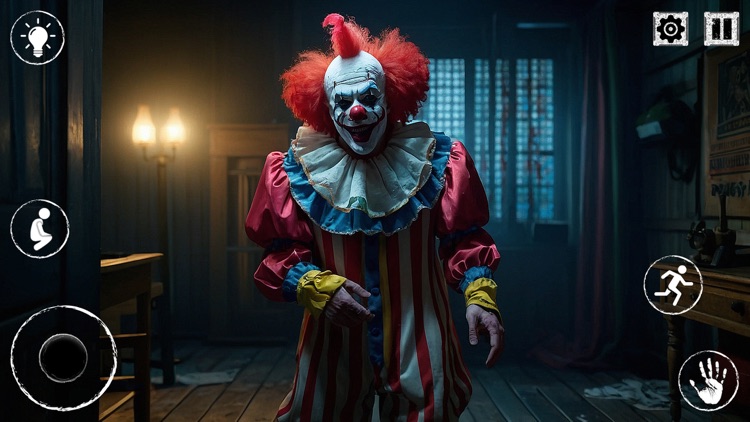 Horror Scary Clown Escape Game screenshot-3