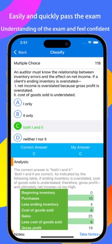 CPA AUD Exam Expert Screenshot 3 of 5