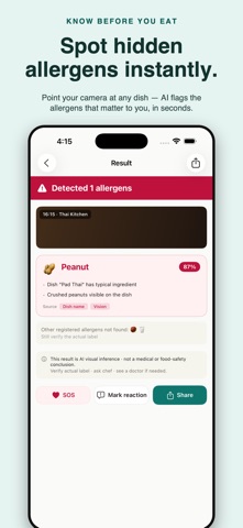 AllergyLens-Ingredient Scanner Screenshot 1 of 5