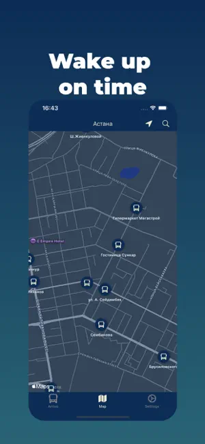 Arrivo – Wake Me at My Stop screenshot 1