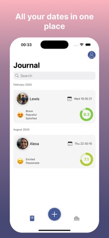 Date Journal Screenshot 3 of 5