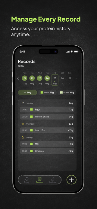 ProteinMeter: Protein Tracker Screenshot 5 of 6