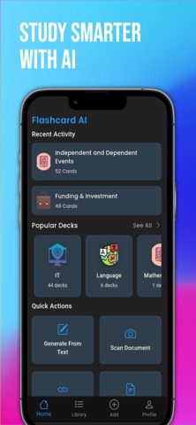 Flashcard AI+ Screenshot 1 of 6
