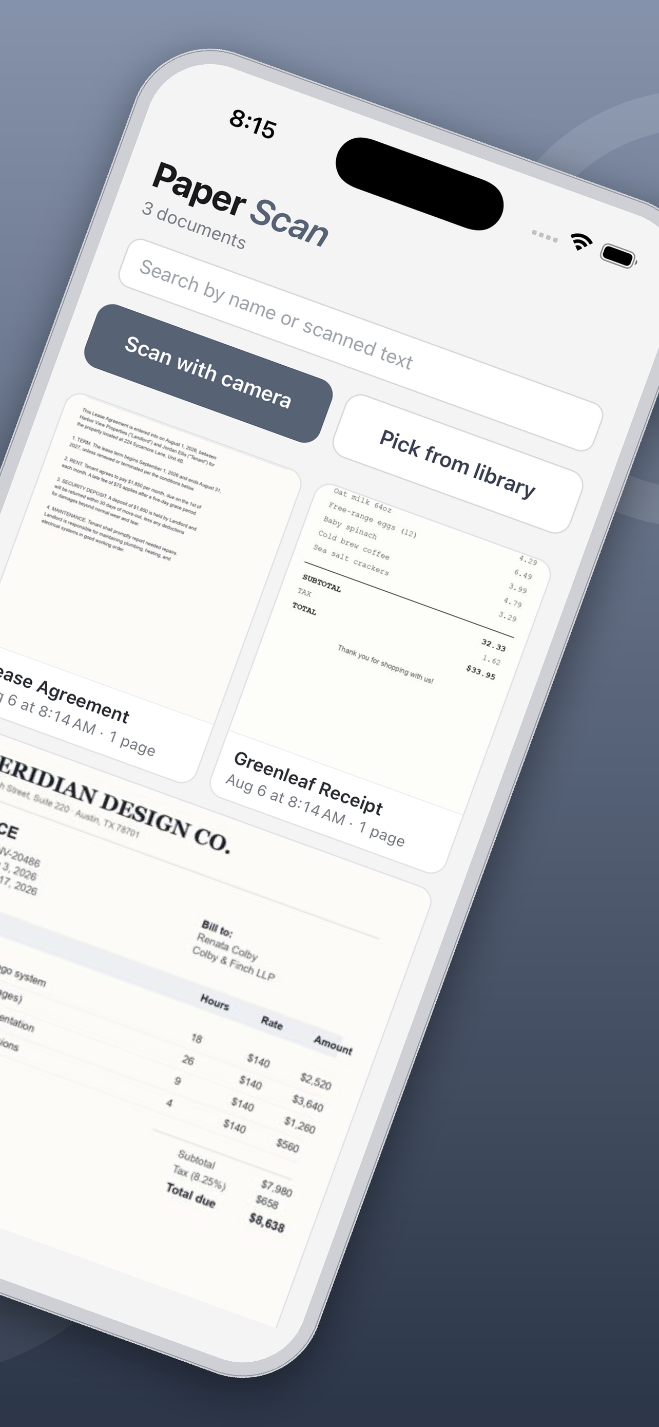 Paper Scan: Scan to PDF screenshot 2