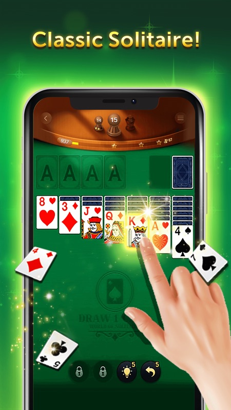 Klondike: World of Solitaire screenshot 1