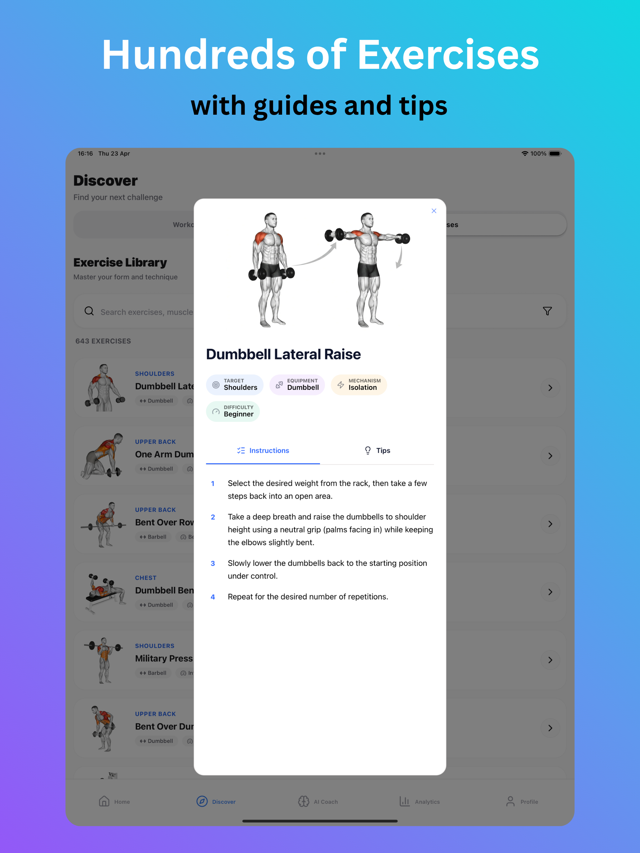 FitzyGo Workout Plan & Tracker