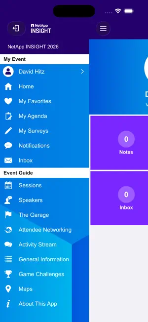 NetApp Events screenshot 2
