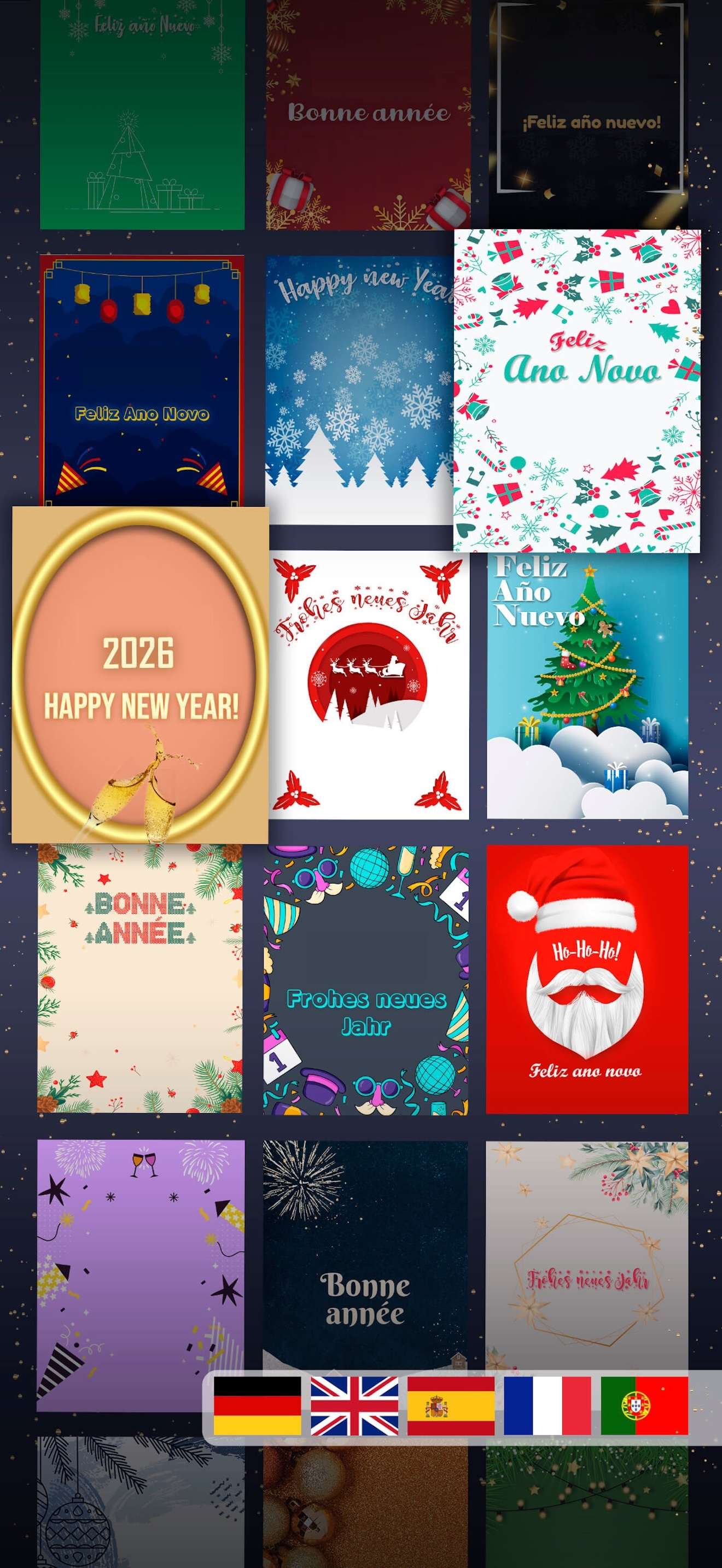 Happy New Year 2026 Cards