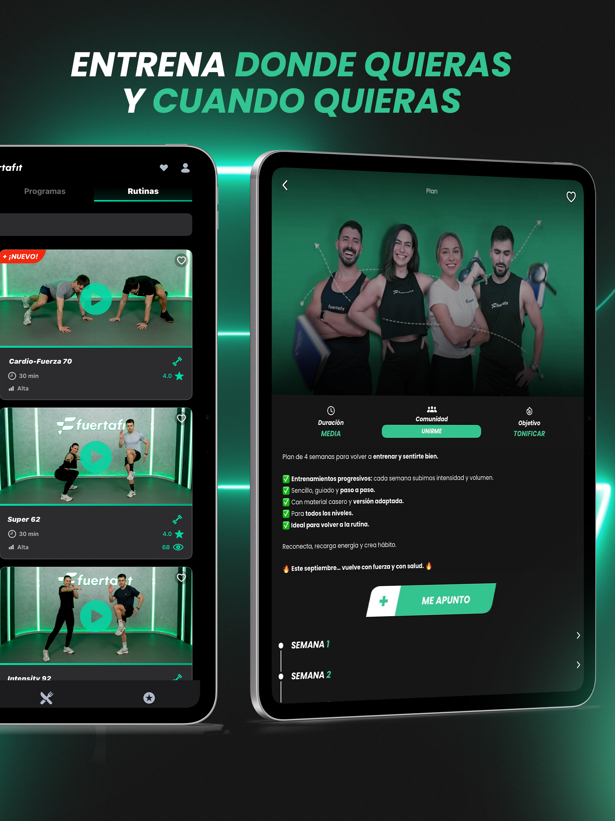 Fuertafit+ Tu Gimnasio Online
